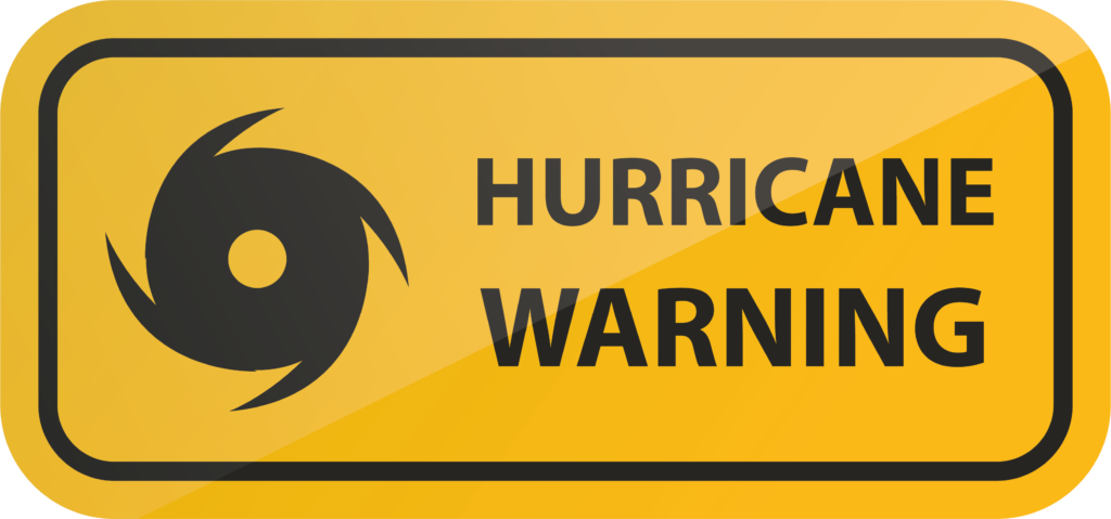 JD Restorations - hurricane warning