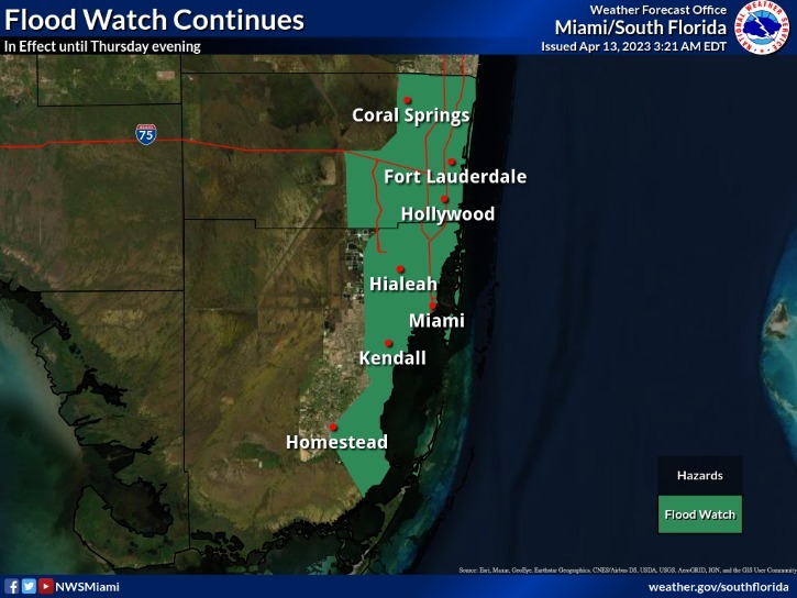 Flood watch continues